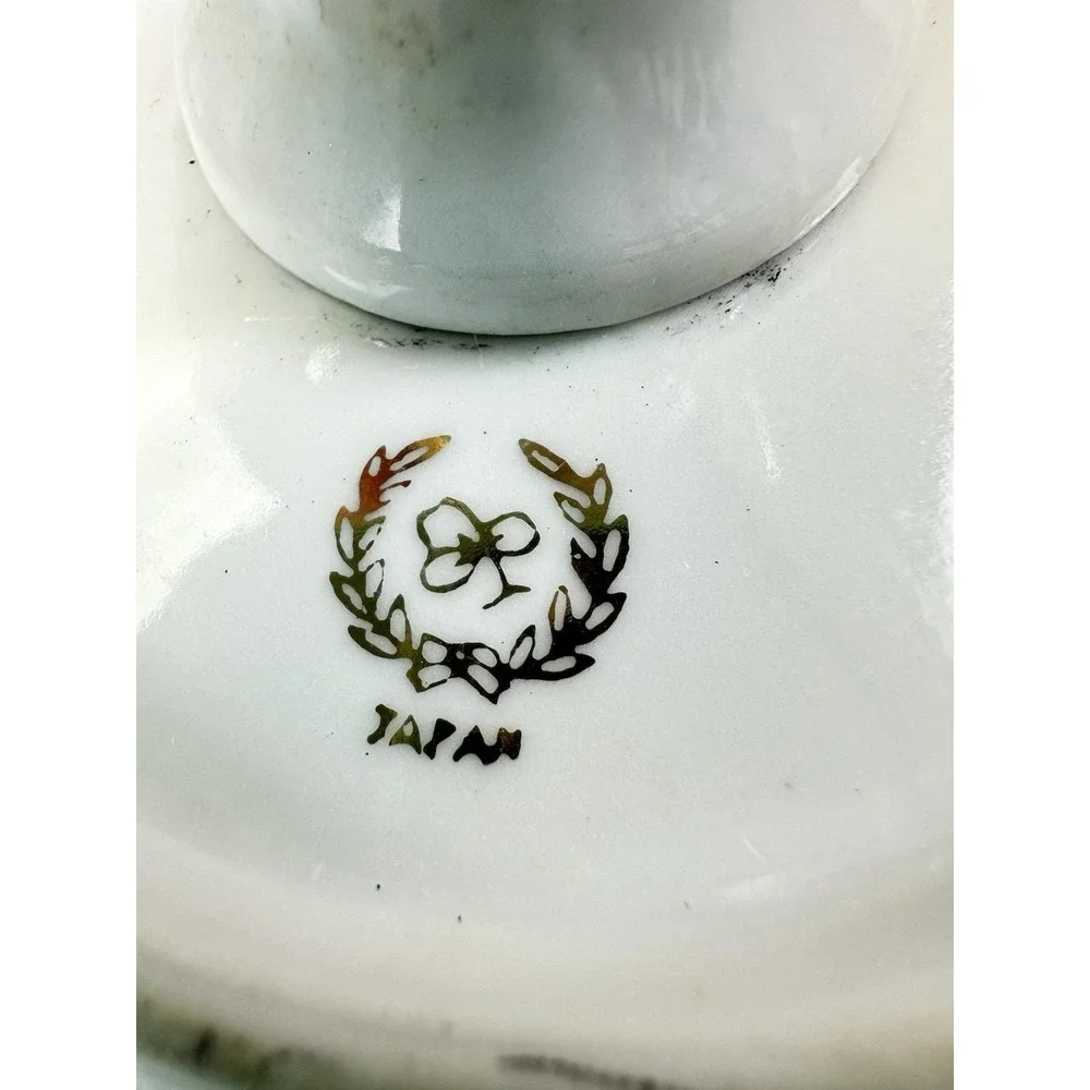 Vintage Nippon Yoko Boeki Japan Fruit Pedestal Dish 8